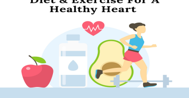 Diet and exercise for a healthy heart